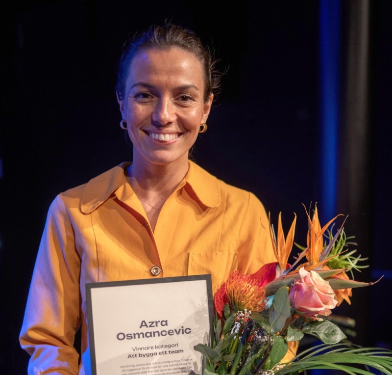 Azra Osmancevic vinnarbild