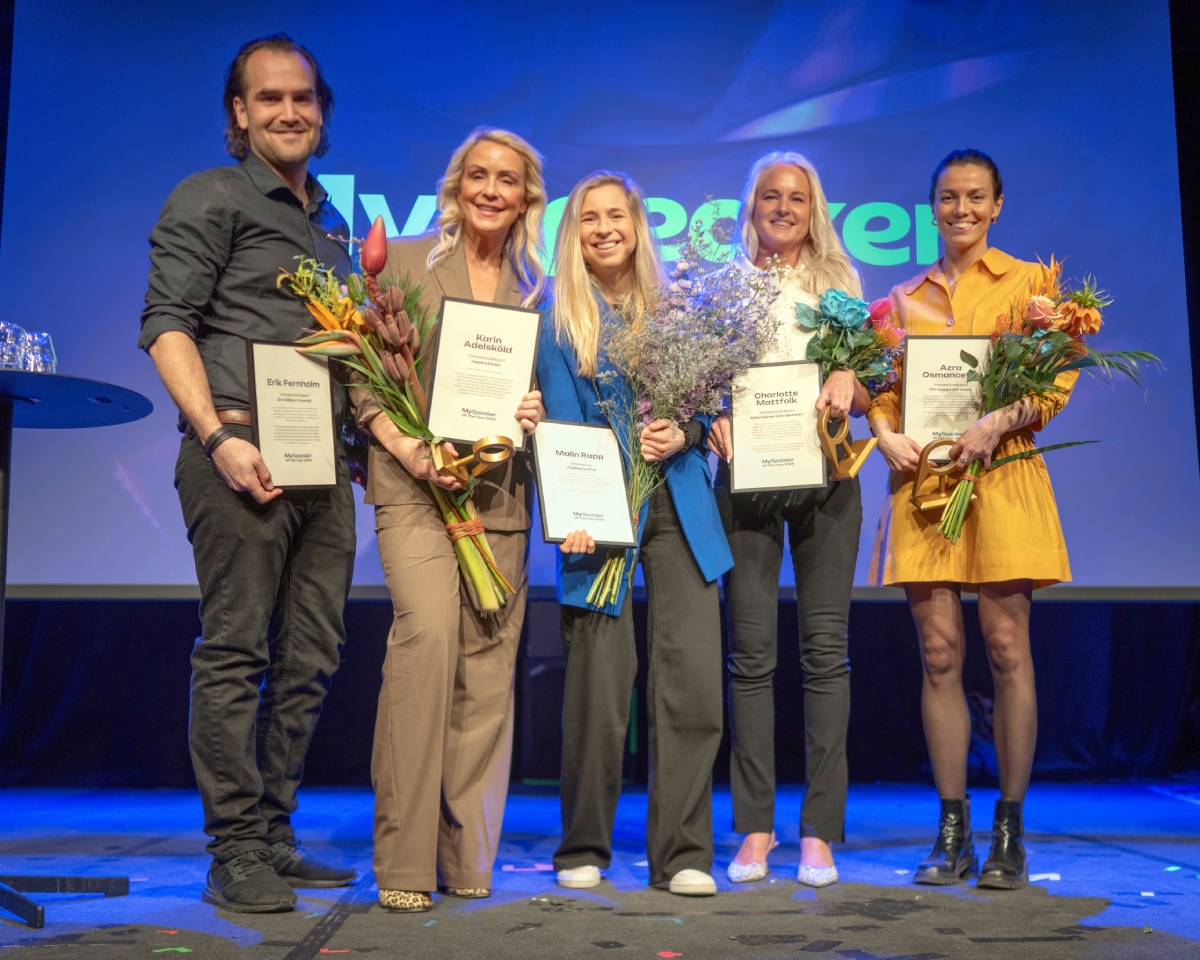 Vinnare MySpeaker of the Year 2025